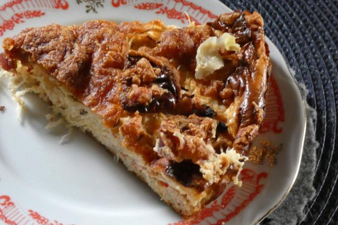 Zelný slaný koláč - LC