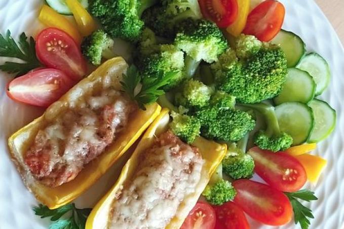 Cuketové lodičky s mletým masem - LC