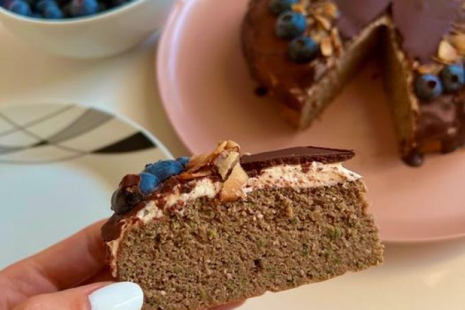 Cuketový perník s polevou