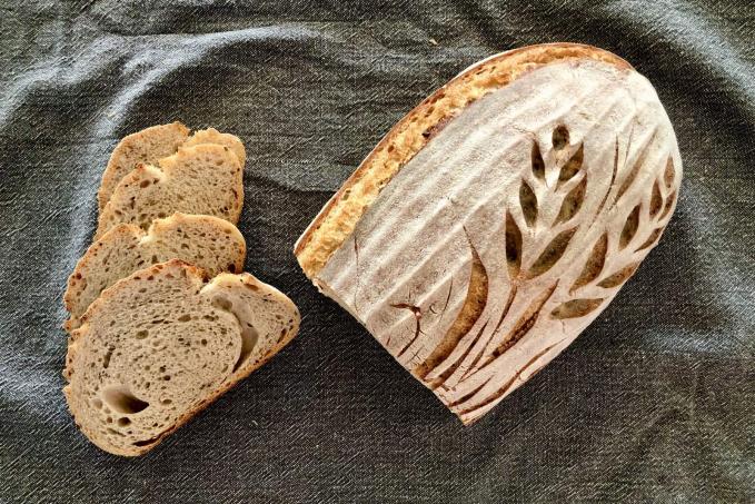 Kvasový chléb typu Šumava