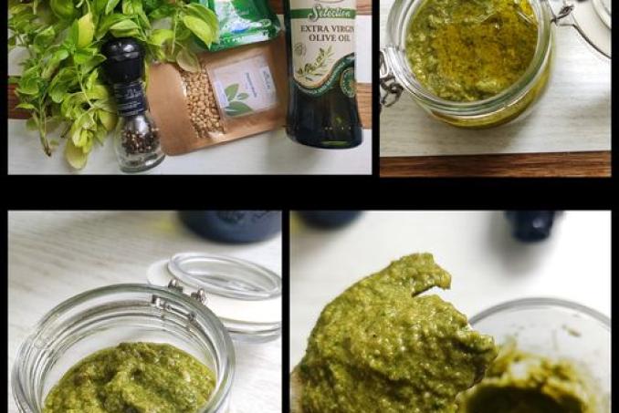 Bazalkové pesto