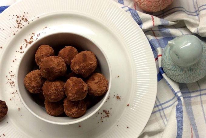 Čokoládovo-avokádové lanýže