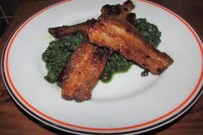 MARINOVANÝ BŮČEK SE ŠPENÁTEM