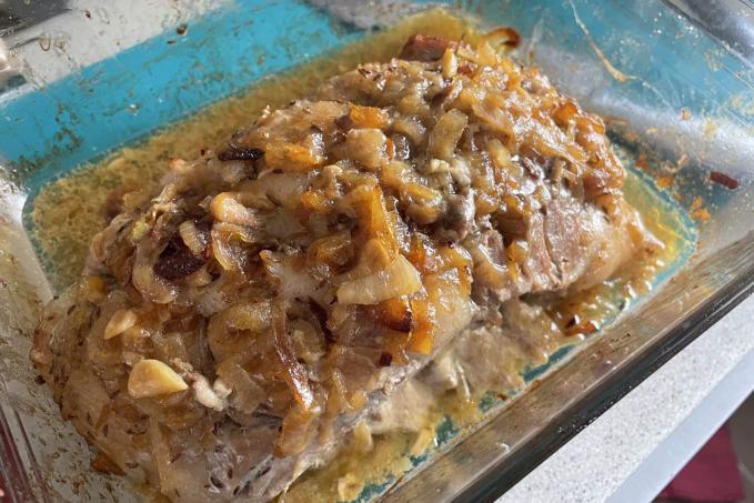 Pečená vepřová kýta