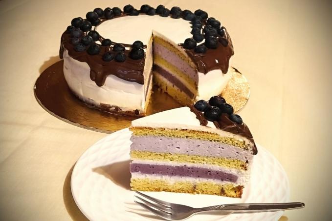 Borůvkový dort - LC