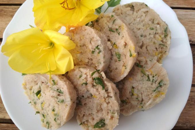 Rýžové přílohové knedlíčky