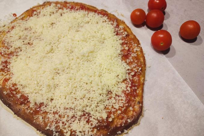 Pečené tvarohové langoše ze špaldové mouky