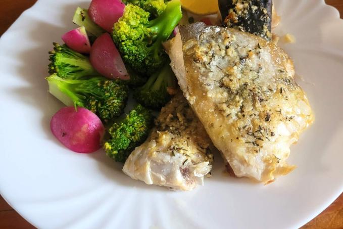 PEČENÝ KAPR SE ZELENINOU - LC