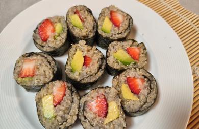Sushi maki základ z quinoi