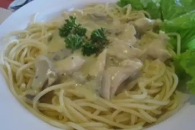 Bílá houbová omáčka