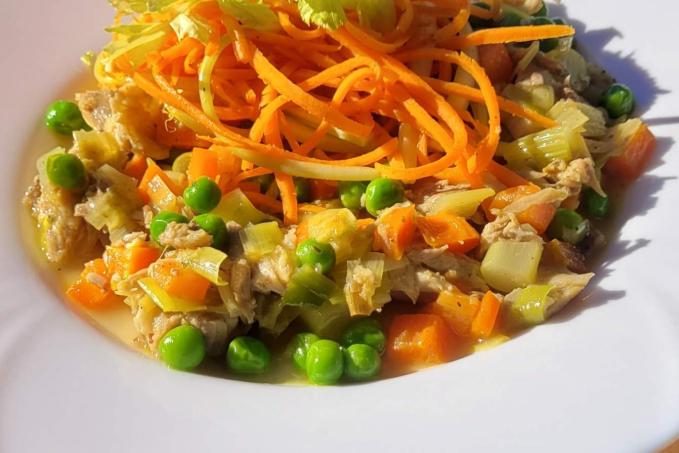 Kuřecí na zelenině