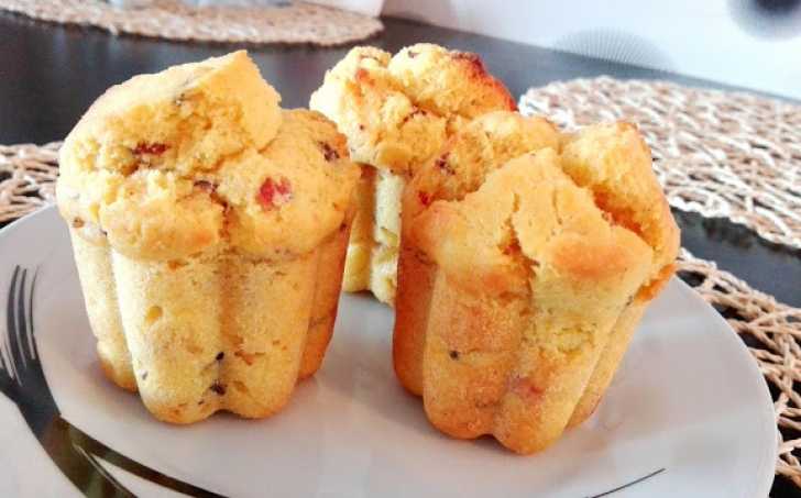 Špekové muffiny